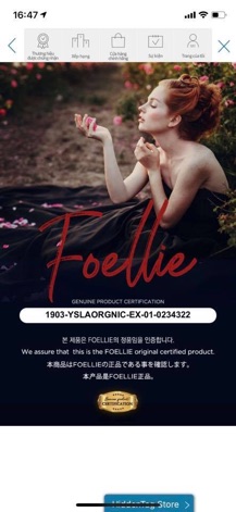 NƯỚC HOA FOELLIE