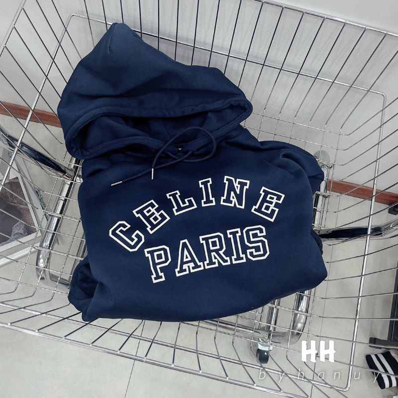 Áo hoodie nam nữ,Áo sweater nỉ nam nữ from rộng Unisex chất nỉ ngoại siêu dày dặn in chữ PARIS