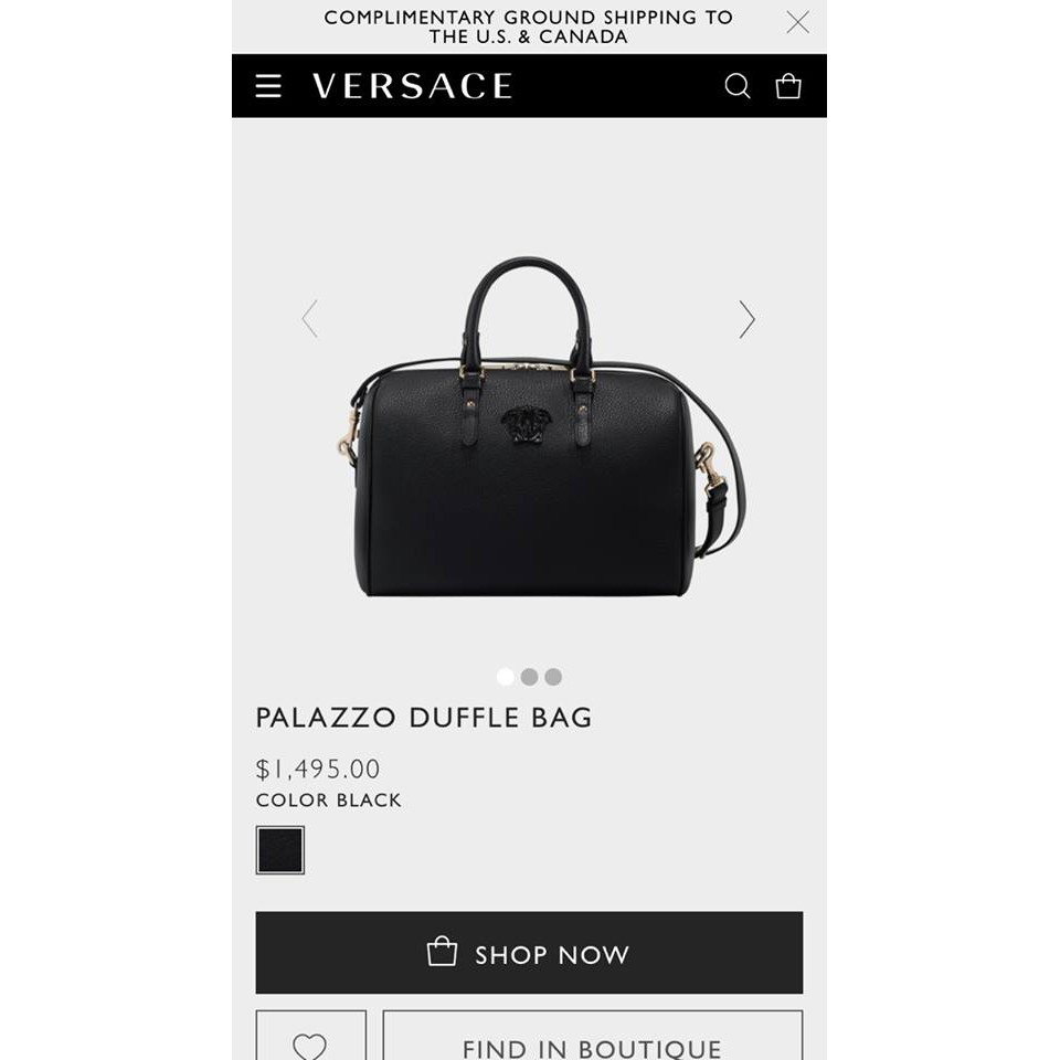 Túi du lịch versace auth