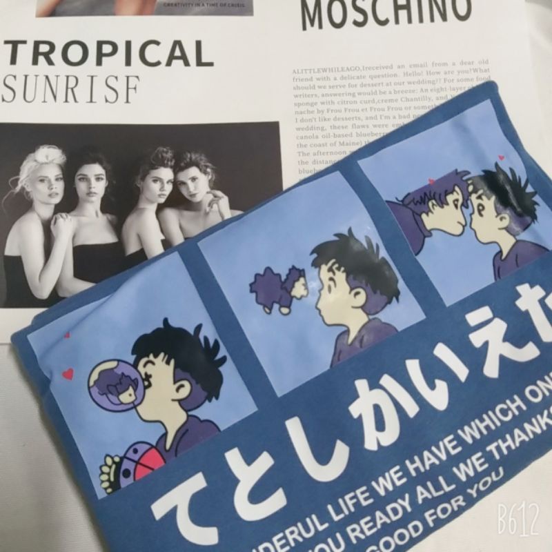 Áo phông 3158,áo thun tay lỡ from rộng chất cottong in hình 3