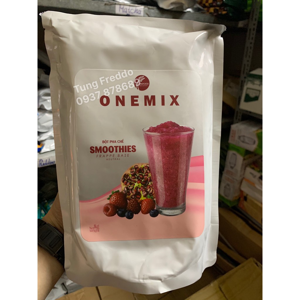 Bột Mix Smoothies chống tách lớp gói 1kg hãng ONE MIX