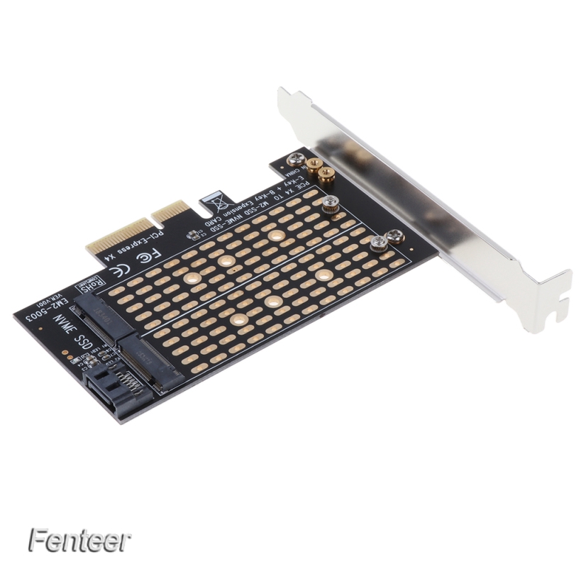 [FENTEER] M.2 NVME to PCI-E 3.0 X4 SSD Adapter Converter M-Key Extention Card