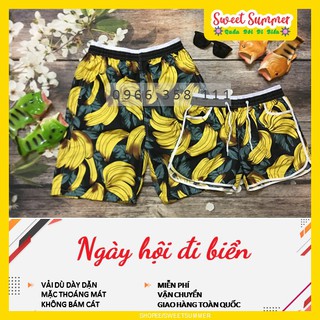 Quần Đôi Đi Biển Qủa Chuối - Sắc Màu