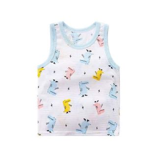 Áo ba lỗ sợi tre bé trai gái