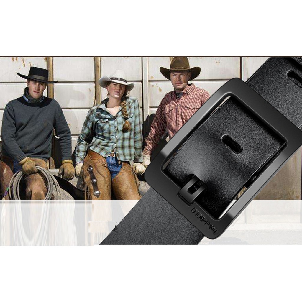 HÀNG HIỆU/Thắt Lưng Da Nam Khóa Tự Động Cao Cấp Dây Nịt Nam Da Bò 100% Chính Hãng Bekele POLO Mầu Bạc Nam Tính... | BigBuy360 - bigbuy360.vn