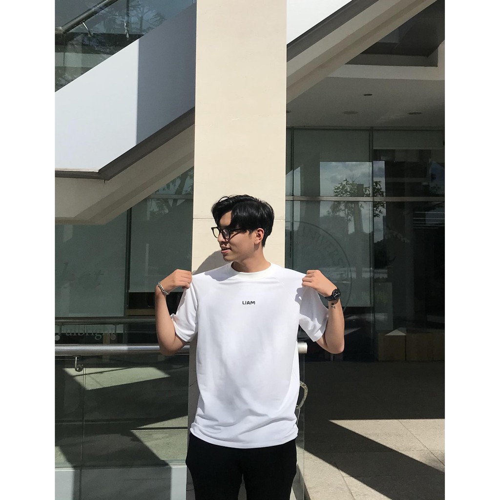 ÁO THUN UNISEX "BASIC TEE LIAM" CHẤT VẢI SIÊU DÀY SIÊU MỊN 100% COTTON DA CÁ -LiamStoreSG | BigBuy360 - bigbuy360.vn