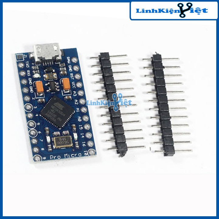 Sản phẩm KIT Arduino Pro Micro 5V/16Mhz ATmega32U4 ( BH : 1 tháng )