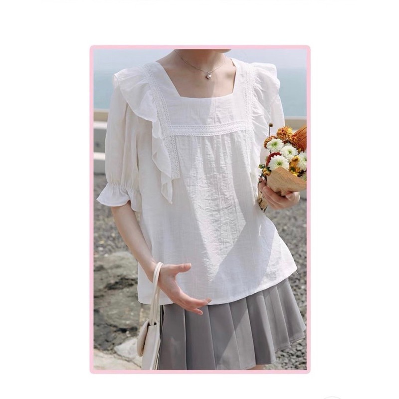Áo babydoll cộc tay yori 2705
