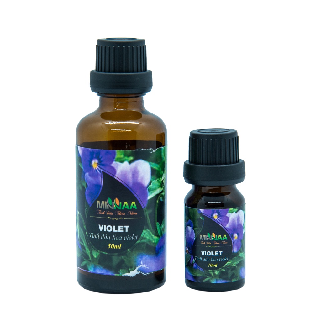 Tinh dầu thơm phòng Minaa 50ml tinh dầu khử mùi, đuổi côn trùng hiệu quả Hoa Violet