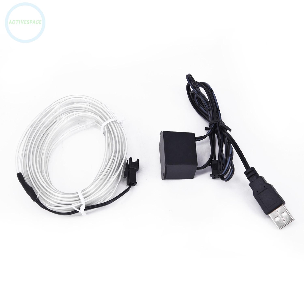 Dây đèn LED trang trí nội thất xe hơi USB 3m | BigBuy360 - bigbuy360.vn