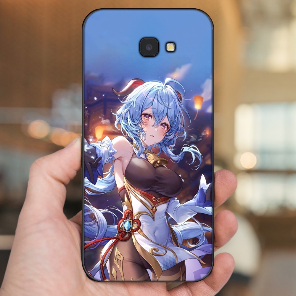 Ốp lưng Samsung J4 Plus viền đen in hình Ganyu Genshin Impact