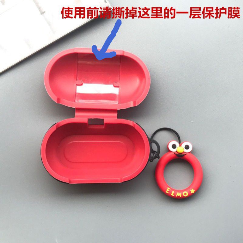 Colorfulpattern silicone protective cover full cover three stars Galaxy buds