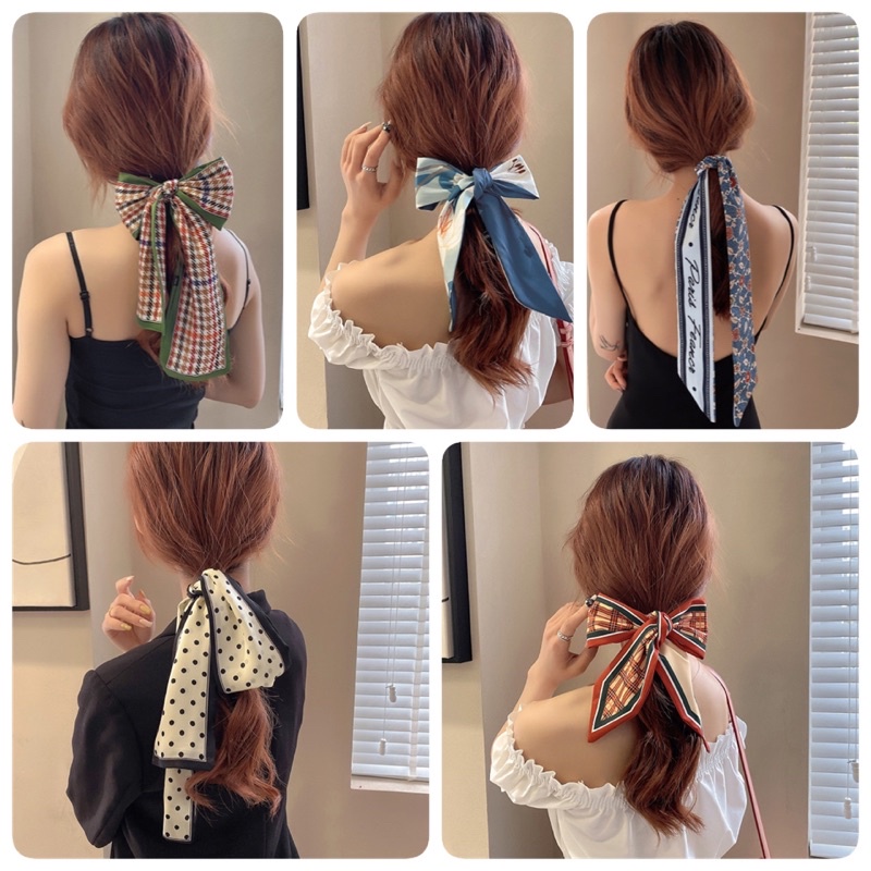 Khăn turban cột tóc-túi xách băng đô link 1