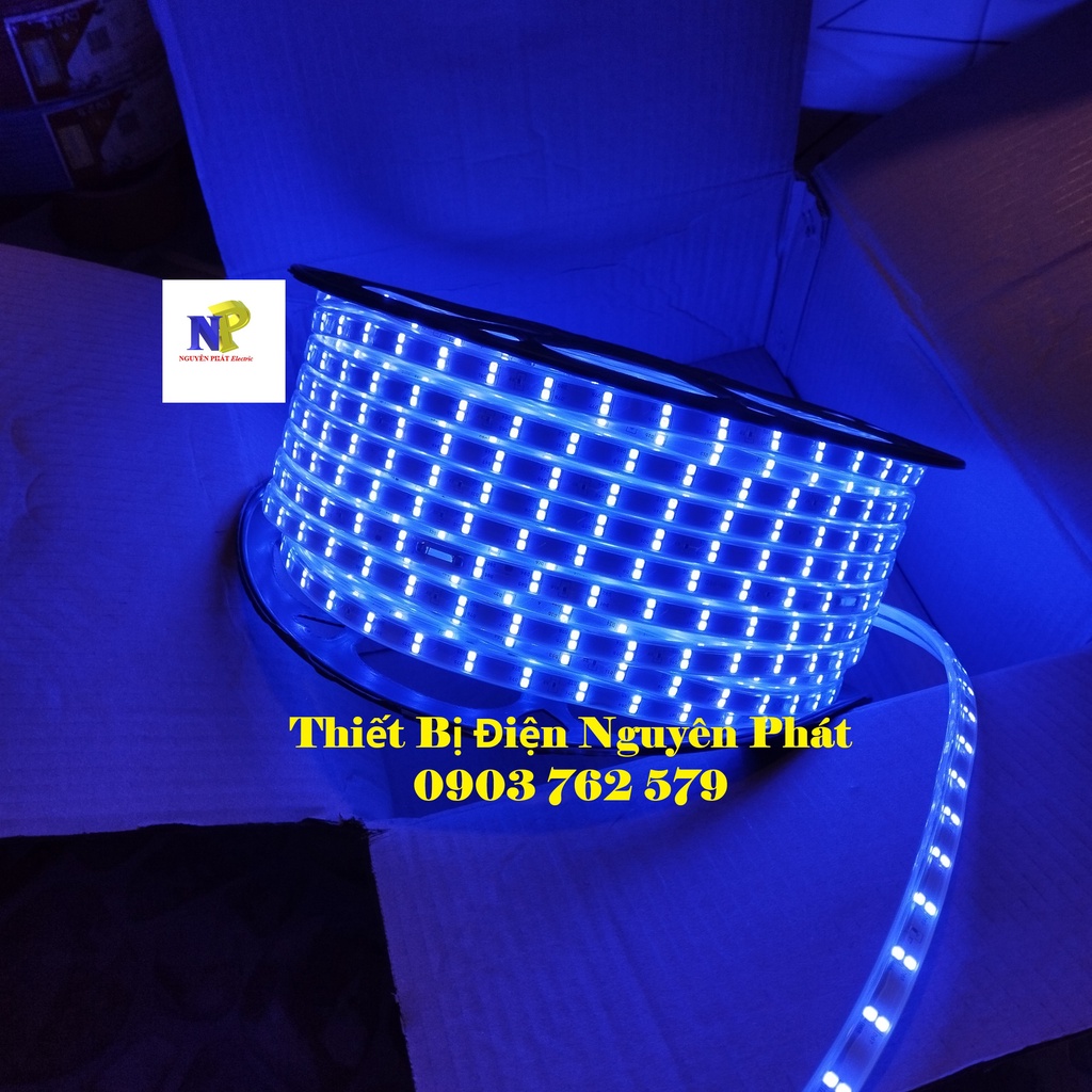 Đèn Led Dây Đôi 2835 Siêu Sáng - Giá Bán 1m Dùng Để Trang Trí Nội Thất Trong Nhà & Ngoài Trời