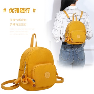 Ba lô mini vải canvas phối nylon chống thấm nước siêu nhẹ thời trang cho mẹ và bé