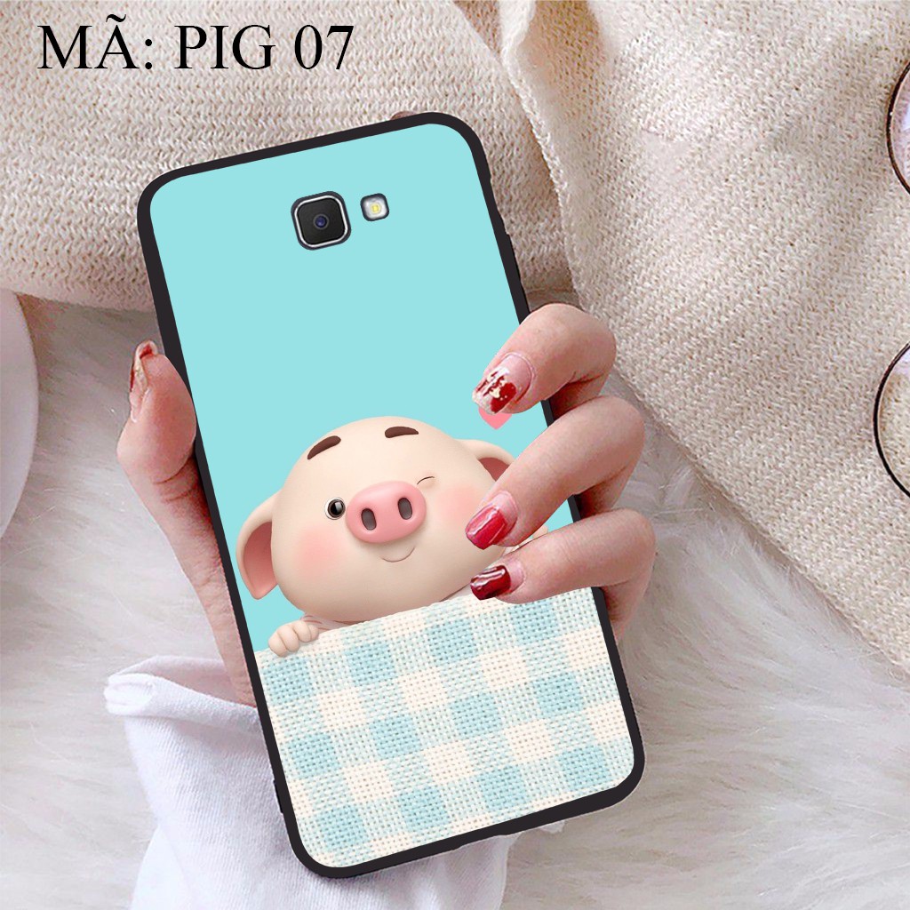 Ốp lưng Samsung J7 Prime viền dẻo TPU BST Lợn Tết | BigBuy360 - bigbuy360.vn