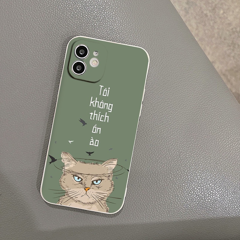 Ốp Lưng iphone nội dung nghệ thuật sống đẹp "Tôi Không Thích Ồn Ào" cho iphone 6/6plus/6s/8plus/x/max/11 12 13 pro max