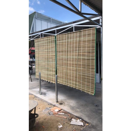Mành 1,2x2m che nắng che mưa, che nắng hiên nhà