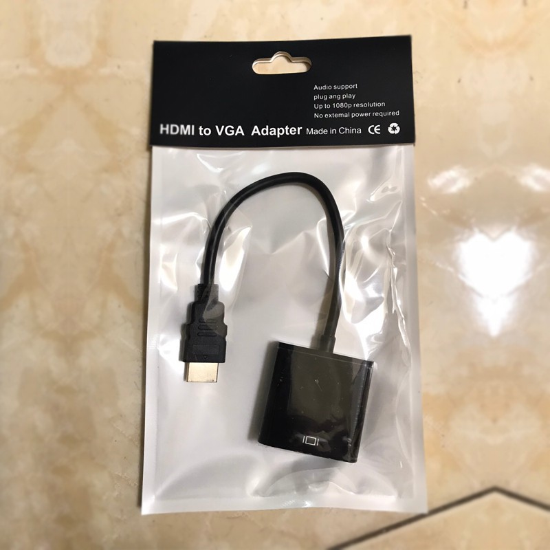 Chuyển đổi tín hiệu HDMI sang VGA/ HDMI to VGA Giá rẻ Hàng Chính Hãng