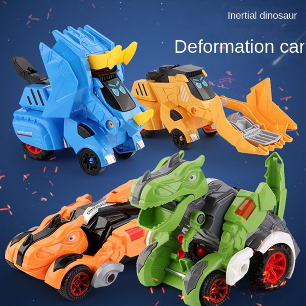 CHOOKEY Đồ Chơi Xe Tải Biến Hình T-Rex 2 Trong 1
