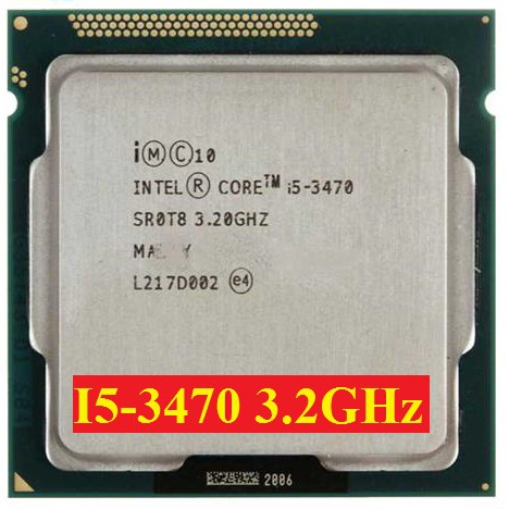CPU Core i5 3470 3.2GHz (4 lõi, 4 luồng) cũ