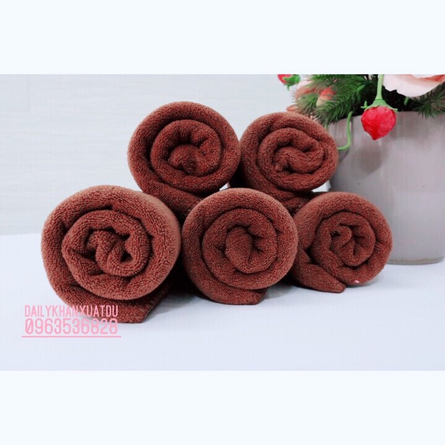 Khăn đa năng MICROFIBER 35x75cm (khăn nail, khăn gội đầu, lau xe..)