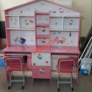 Bàn đôi học sinh - Bàn học sinh đôi. Bảo hành 2 năm tại nhà