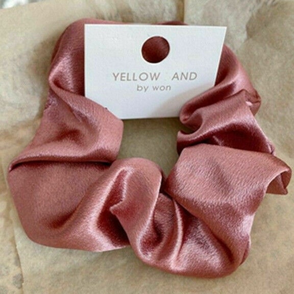 Dây Buộc Tóc Vải Satin Co Giãn Thiết Kế Tinh Tế Thời Trang Cho Nữ