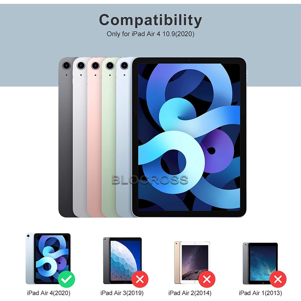 Ốp Máy Tính Bảng PC Cứng + Bút Cảm Ứng Cho iPad Air 4 5 10.9 Inch 2022 A2589 A2316 A2324 A2325 A2072 iPad Air 5th Generation