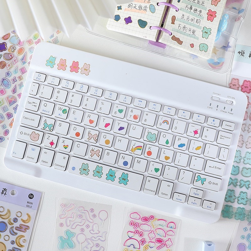 Sticker hình dán trang trí mạ kim
