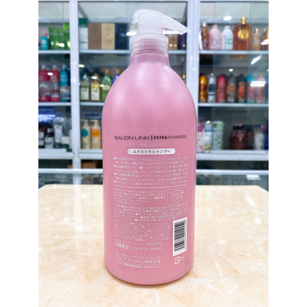 Dầu gội - Dầu xả SalonLink Extra Hàng Nội Địa Nhật Bản 1000ml