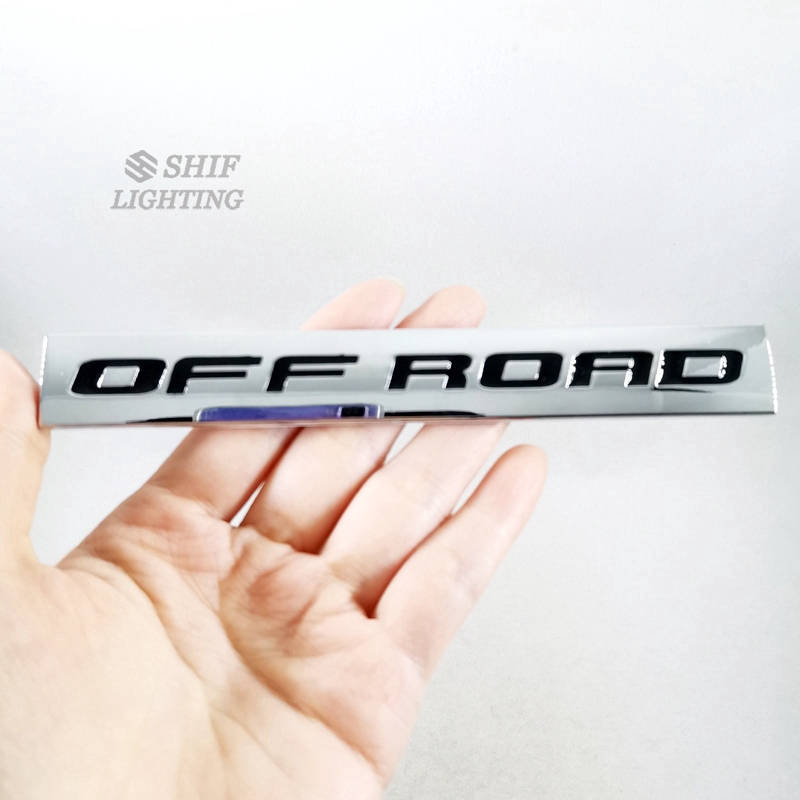 Miếng Dán Logo Off Road Trang Trí Xe Hơi