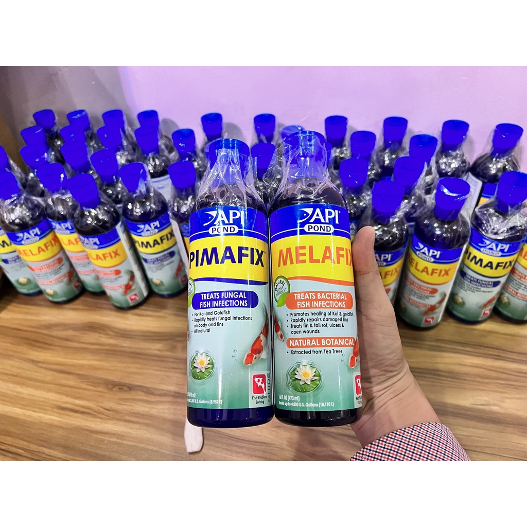 API PIMAFIX POND 473ML - TRỊ BỆNH CHO CÁ CẢNH siêu đậm đặc, tiết kiệm