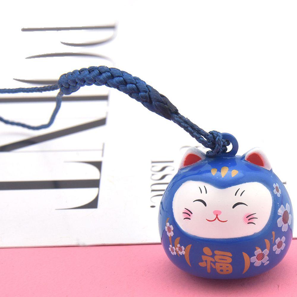 Móc Điện Thoại / Chìa Khóa Hình Chú Mèo May Mắn Dễ Thương