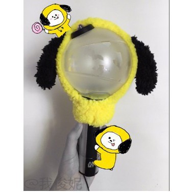 Nắp chụp lightstick in hình nhóm nhạc Hàn Quốc BTS Army