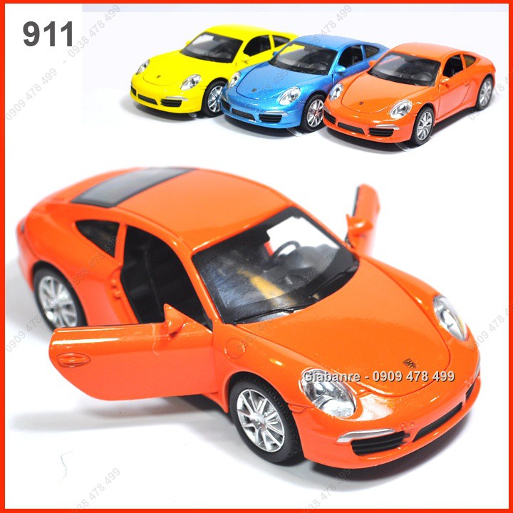 MSXE MÔ HÌNH SẮT TỈ LỆ 1:32 - PORSCHE 911 - DOUBLE HORSE - 9850