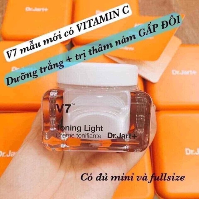 kem v7 toning light Dr.jart