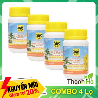 Combo 4 lọ - Kích ra hoa đầu trâu 701 NPK 10-30-20 - T12.3