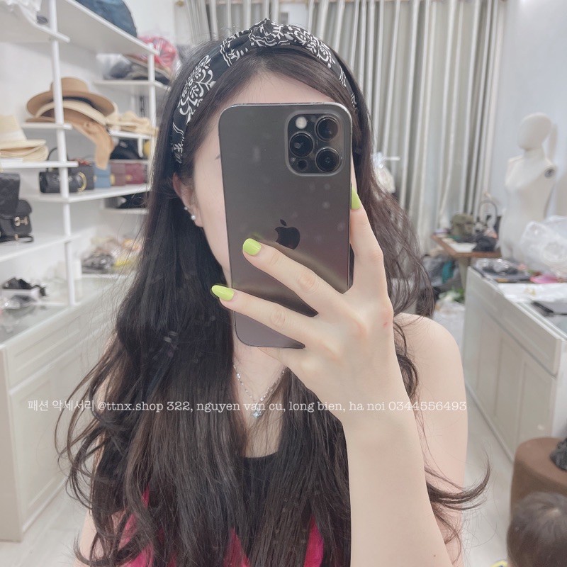 BỜM TURBAN HOẠ TIẾT CAO CẤP⚡FREESHIP⚡