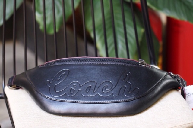 TÚI BAO TỬ COACH WARREN BELT BAG WITH COACH SCRIPT F76799