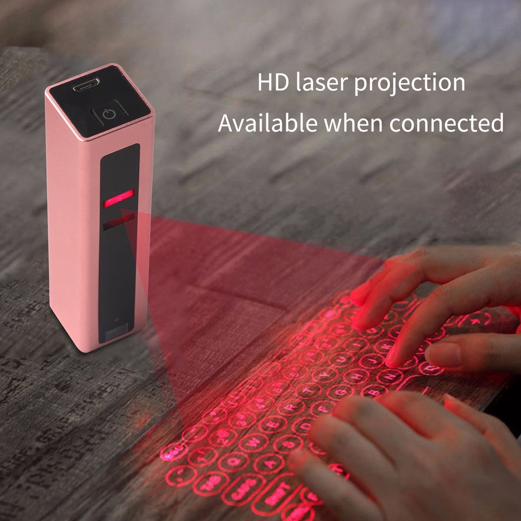 Bộ Chuột Và Bàn Phím Chiếu Laser Xách Tay