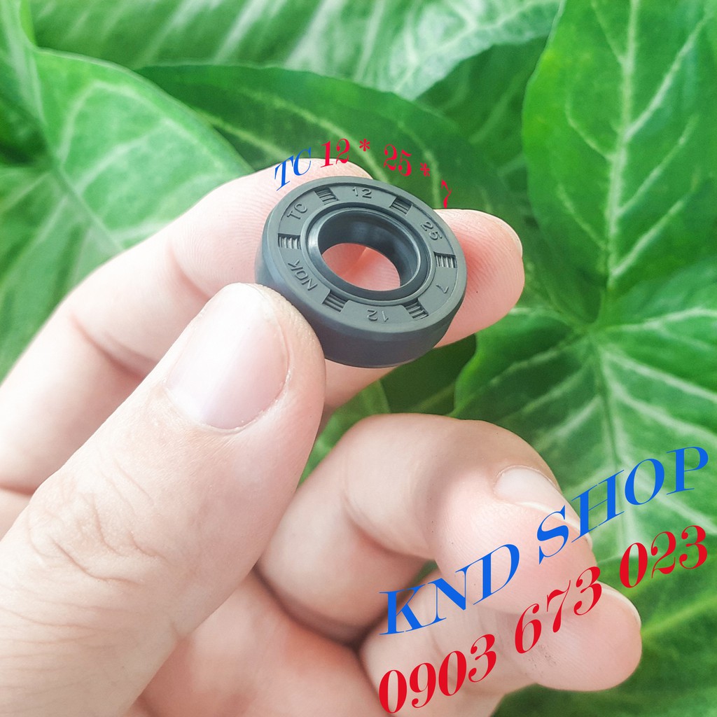 Phốt dầu, phớt máy rửa xe mini TC 12*25*7,phụ tùng xe máy và máy bơm nước - Giá 01cái & Gi.ảm 50% từ 10 cái
