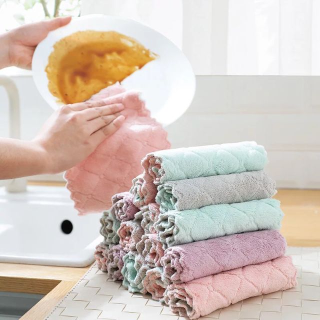 Bán sỉ 10  khăn lau nhà bếp đa năng siêu thấm nước