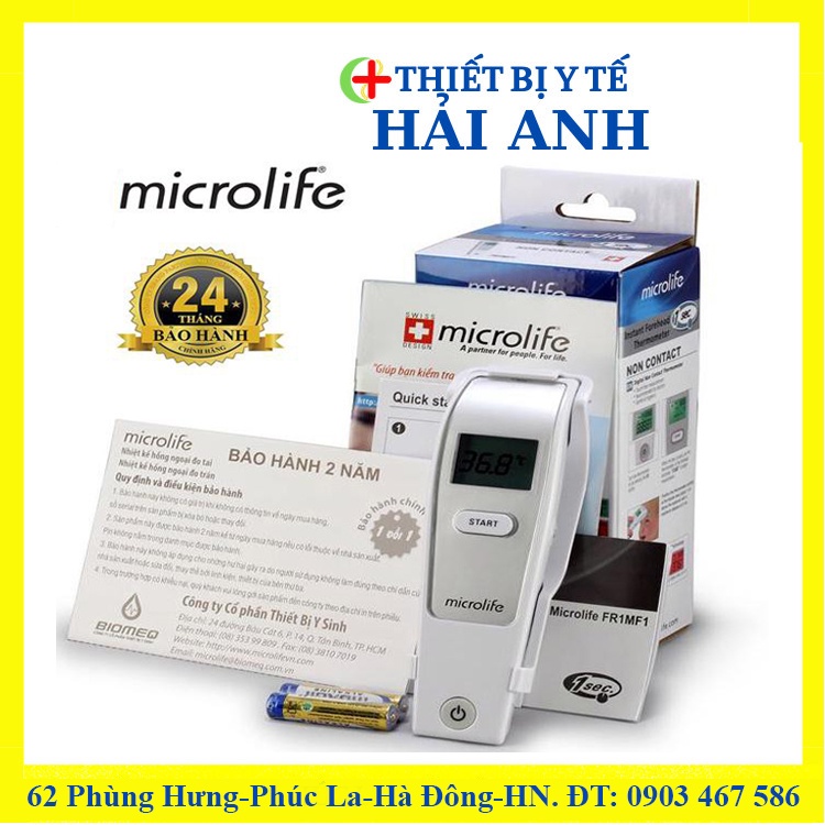 Nhiệt Kế Đo Trán Hồng Ngoại MICROLIFE FR1MF1