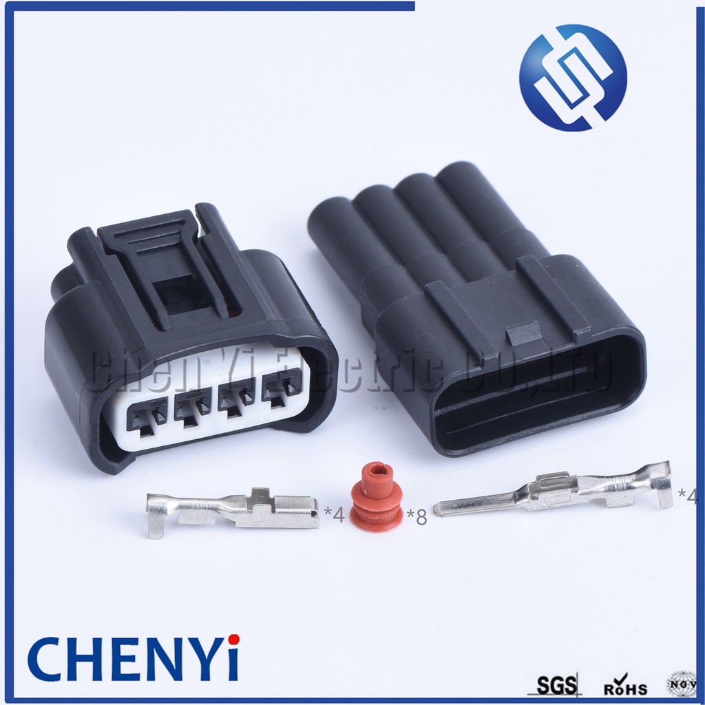 1 Cuộn Dây Đánh Lửa Điện 4 Chấu Chống Nước 90980-11885 Cho Camry Corolla Rav4 7283-7449 - 30 Vios Camry Wish Estima Alphard Plug
