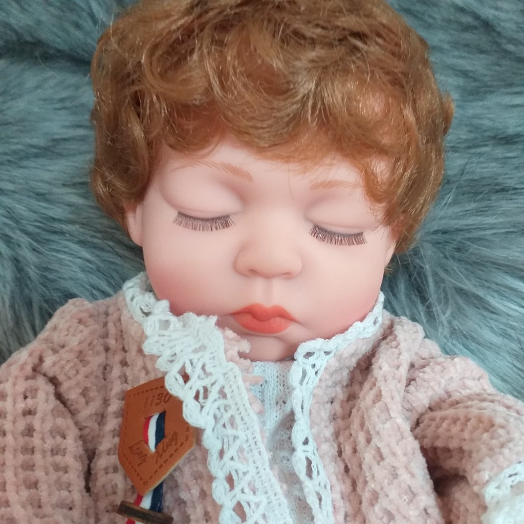 Búp Bê Em Bé Tái Sinh 30cm Body Vinyl -  Baby Silicone Reborn Handmade Dolls 12inch