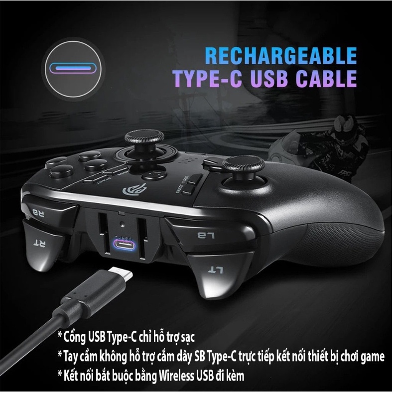 Tay Cầm Chơi Game Điện Thoại / Pc Gaming / PS4 - Máy Chơi Game Chính Hãng Cho PC/ Laptop/ TV Android/ Điện Thoại