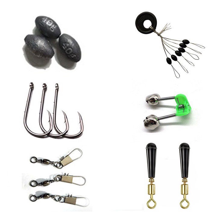 Hộp đựng phao câu đài XÁM 45cm [6 Phao Câu Ngày] Phao Cao Cấp