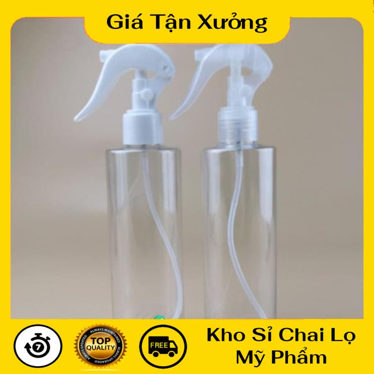 Chai Xịt Phun Sương ❤ TRÙM SỈ ❤ Chai nhựa pet xịt Vòi Súng 150ml rỗng chiết mỹ phẩm , phụ kiện du lịch