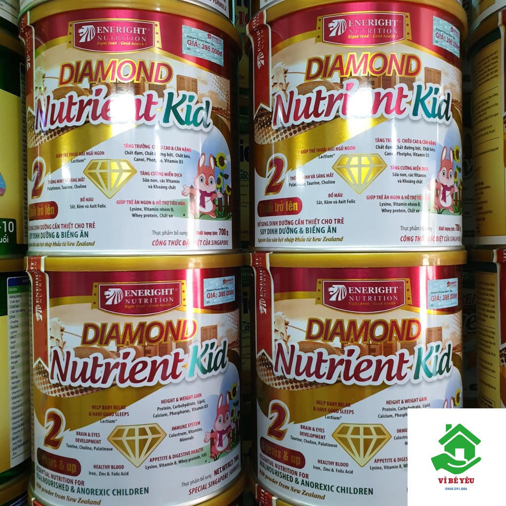 Sữa Diamond Nutrient Kid 2 700g Date T02/2022